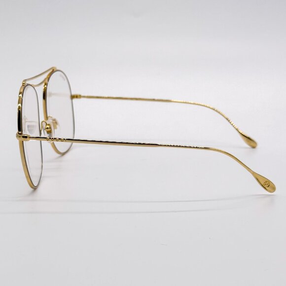 NEW GUCCI GG1479S 001 EYEGLASSES WOMEN GOLD AVIATOR EYEWEAR GUCCI - Picture 8 of 13